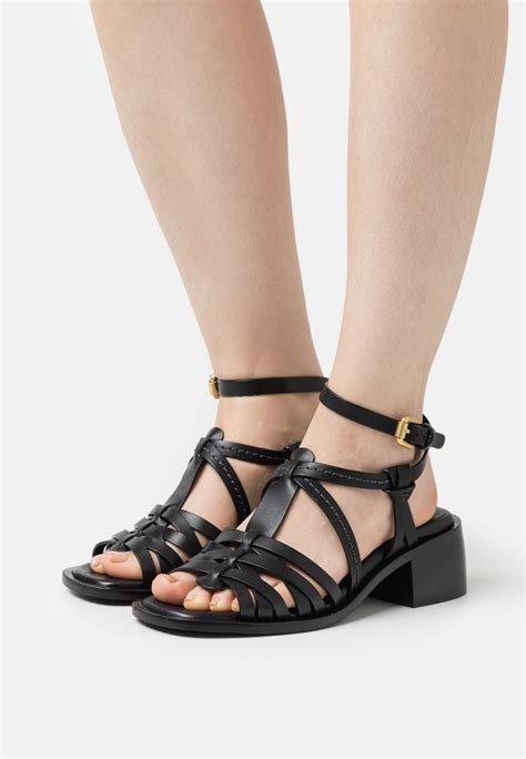 see by chloe sandals black